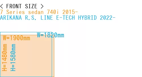 #7 Series sedan 740i 2015- + ARIKANA R.S. LINE E-TECH HYBRID 2022-